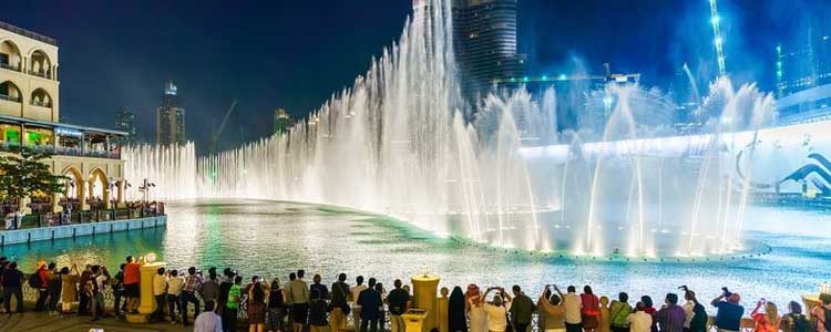 Top 10 Attractions in Dubai - Fountain
