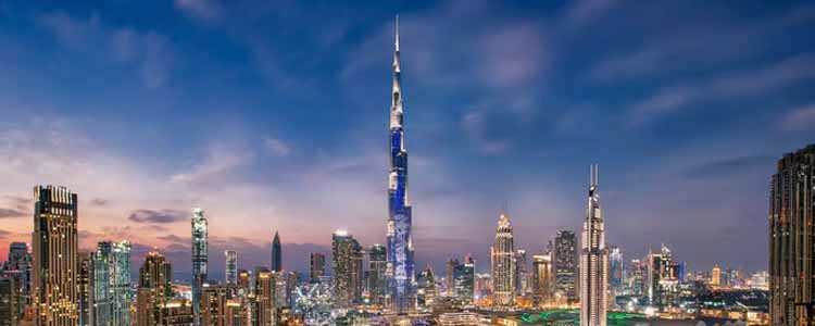 Burj Khalifa Dubai City View