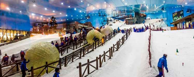 Dubai Ski View - 5 Winter Activities in Dubai