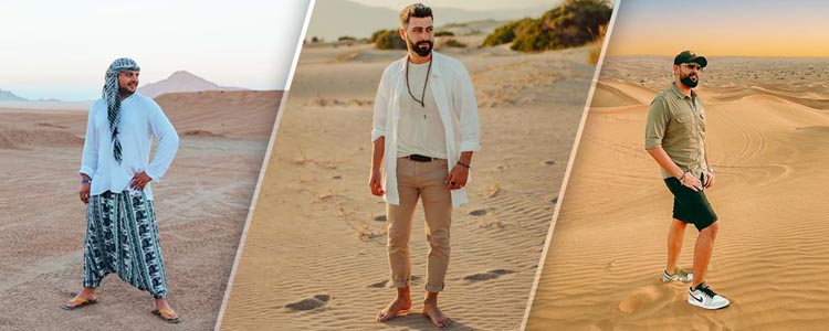 Desert Safari Outfit during the Summer - Men