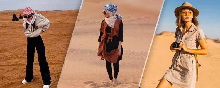Desert Safari Outfit during the Summer - Women