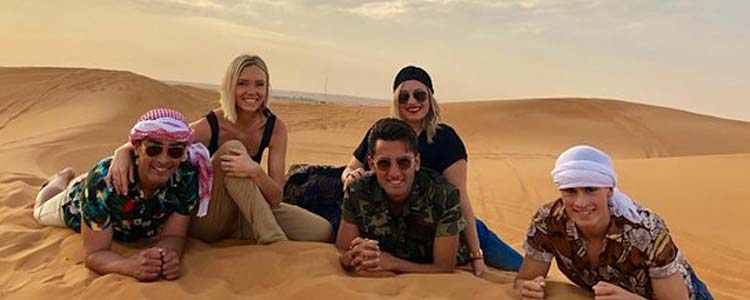 Arabian Desert Safari Dubai Tickets: An Ultimate Guide for First-Time Visitors - Group of Tourists