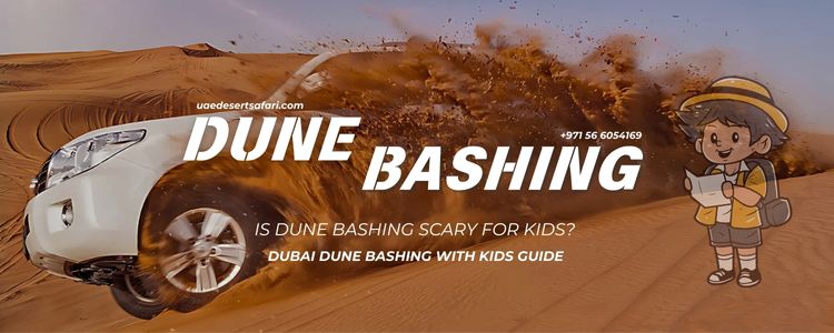 Is Dune Bashing Scary? | Dubai Dune Bashing with Kids Guide