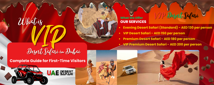 What Is a VIP Desert Safari in Dubai? | Complete Guide for First-Time Visitors
