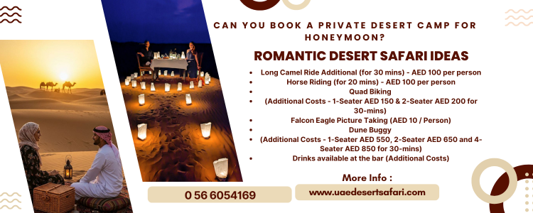 Can You Book a Private Desert Camp for Honeymoon? | Romantic Desert Safari Ideas 7 Can You Book a Private Desert Camp for Honeymoon Romantic Desert Safari Ideas