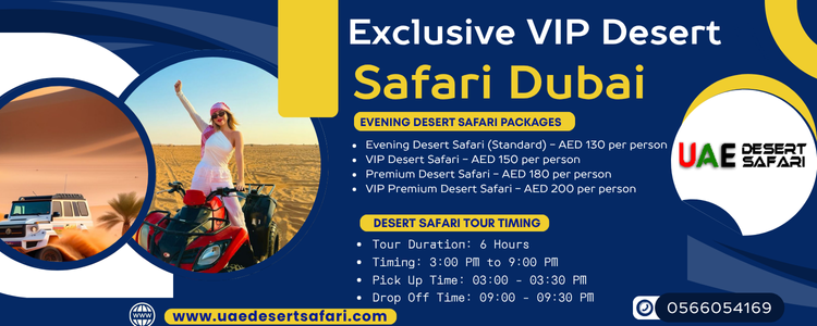 Exclusive VIP Desert Safari Dubai