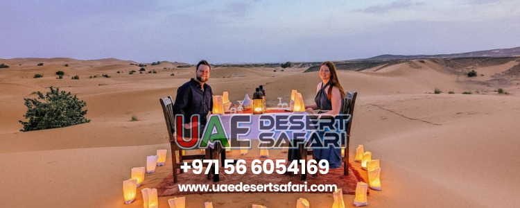 Romantic Private Camp Dinner Dubai