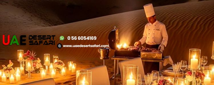 Private Desert Dinner Setup UAE