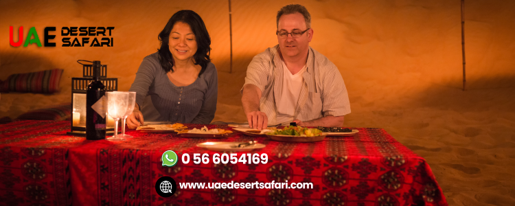 Exclusive Private Desert Setup for Couples