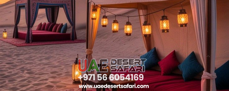 Customized Birthday Setup In Dubai Desert