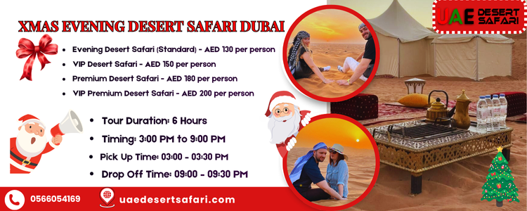Xmas Evening Desert Safari Dubai