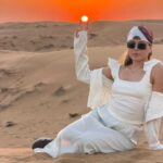 Sunset Photography during Desert Safari
