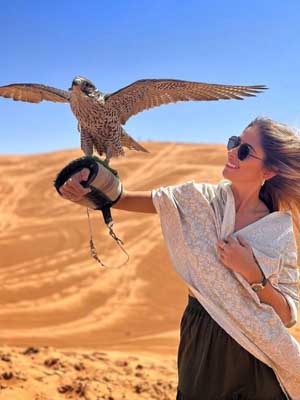 Desert Safari with Falconry Experience