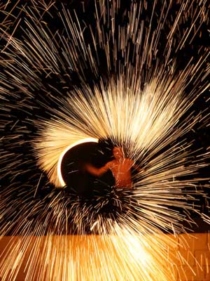 Desert Safari Dubai with Fire Performance
